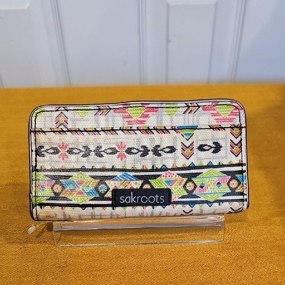 Sakroots Artist Circle Slim Wallet - Picture 1 of 15
